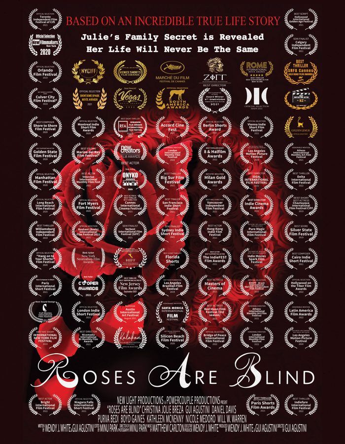 Poster for Roses Are Blind, a 2019 short film